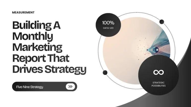 Turning Marketing Data into Strategy