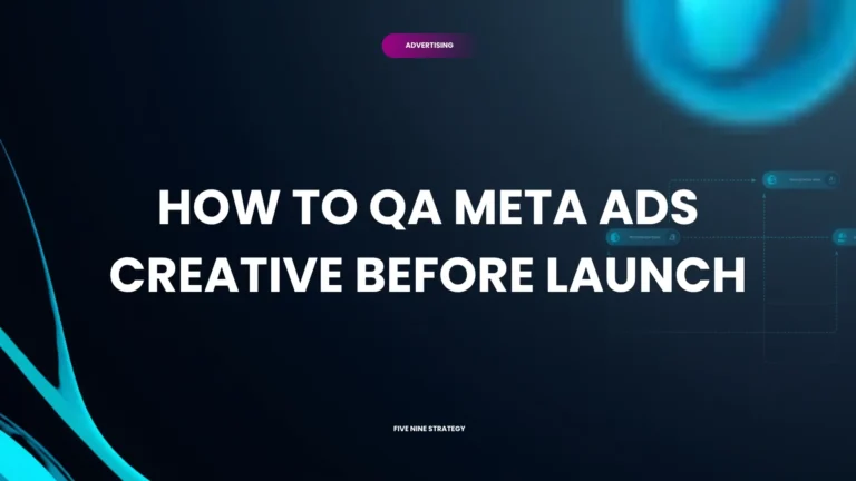 Meta Ads QA Workflow – Blog Cover